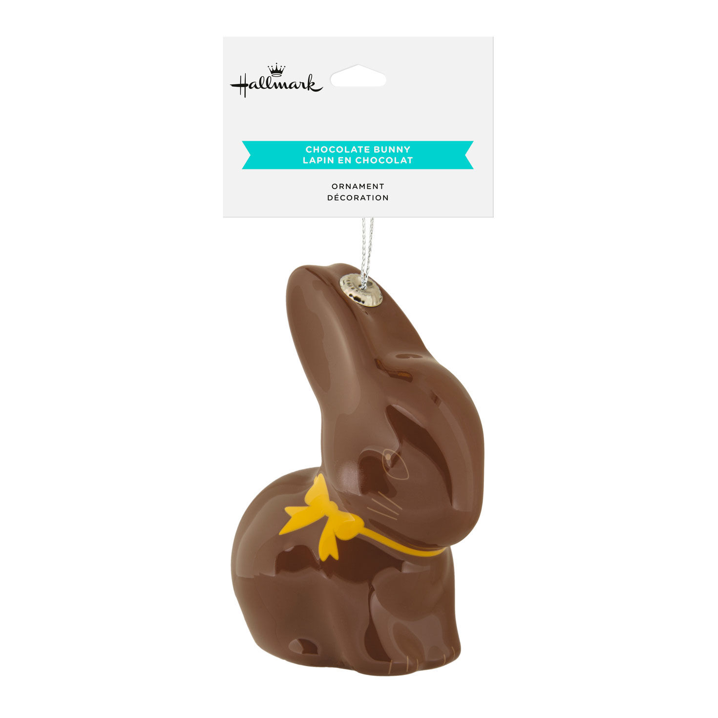 Chocolate Easter Bunny Ornament  image number 5