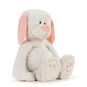 White Puppy Stuffed Animal for Big Sister  image number 3