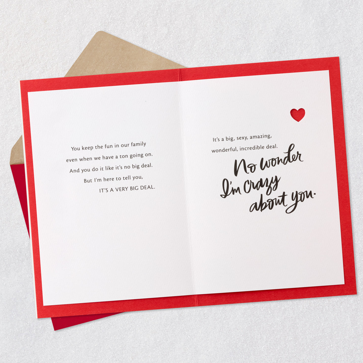 Cupid Arrow Love Card for Husband Open card with envelope image number 4