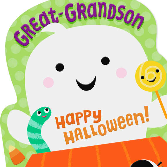 Sweetest Trick-or-Treater Halloween Card for Great-Grandson, , large image number 4