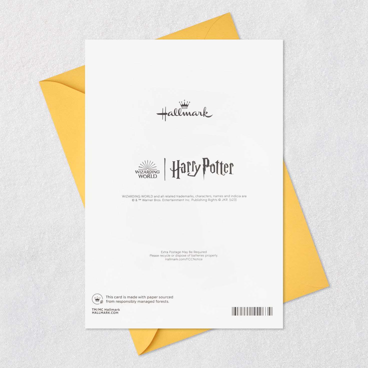 Harry Potter™ Hogwarts™ Pop-Up Musical Birthday Card With Light for only USD 9.59 | Hallmark