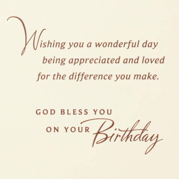 Celebrate All That God Has Given You Religious Birthday Card, , large image number 2