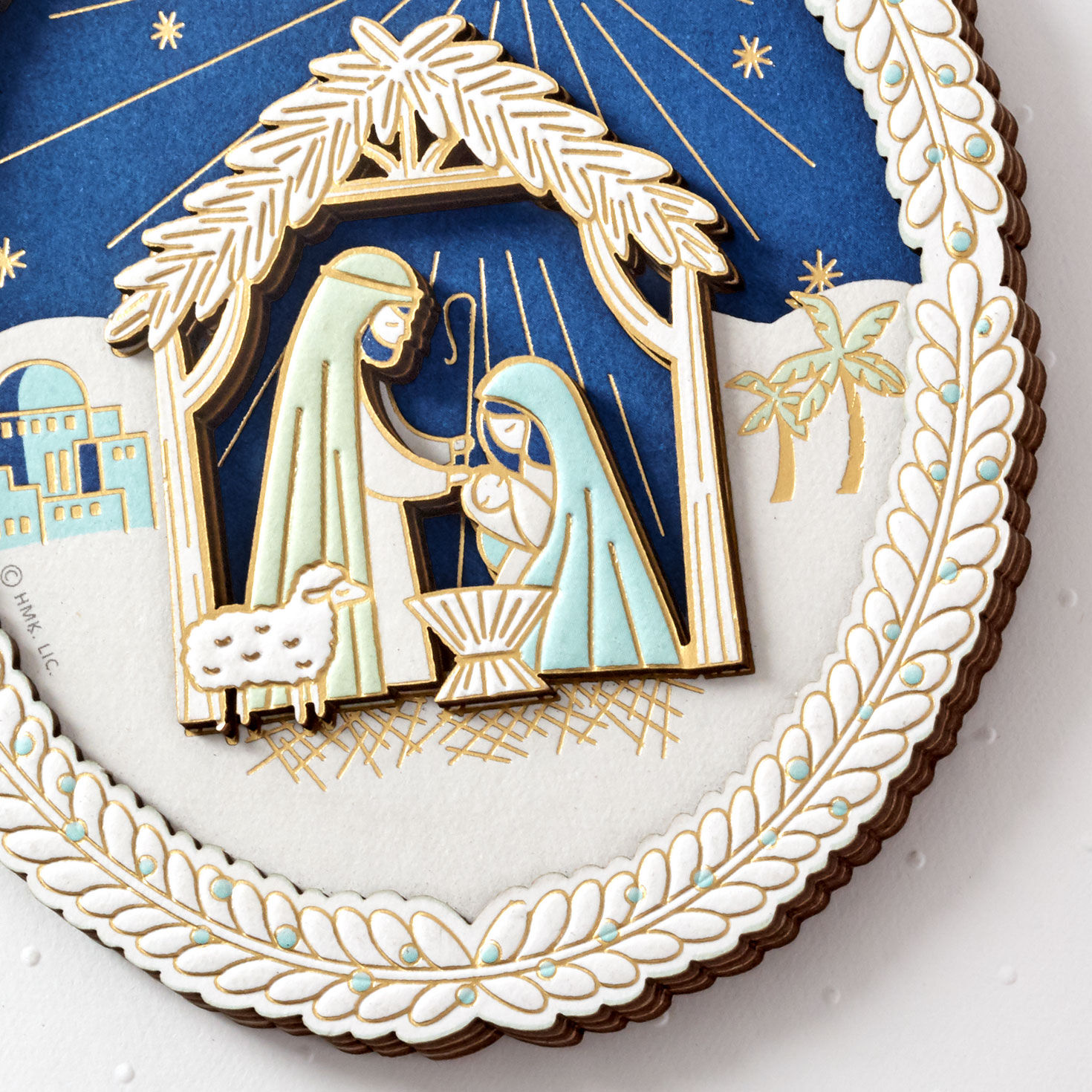 O Holy Night Nativity Scene Christmas Card With Ornament for only USD 9.59 | Hallmark