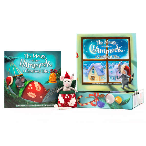 The Mouse in the Hammock: A Christmas Tale Book and Ornament Set, , large image number 1
