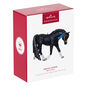 Black and White Horse Keepsake Ornament package front image number 7
