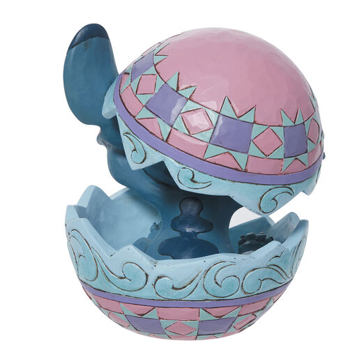 Jim Shore Disney Stitch Easter Egg Figurine, 5.25", 