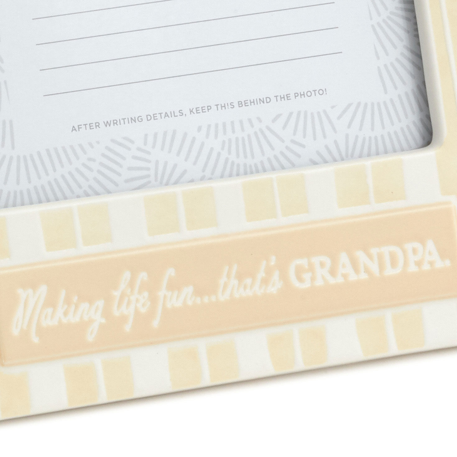 Grandpa Makes Life Fun Picture Frame  image number 3