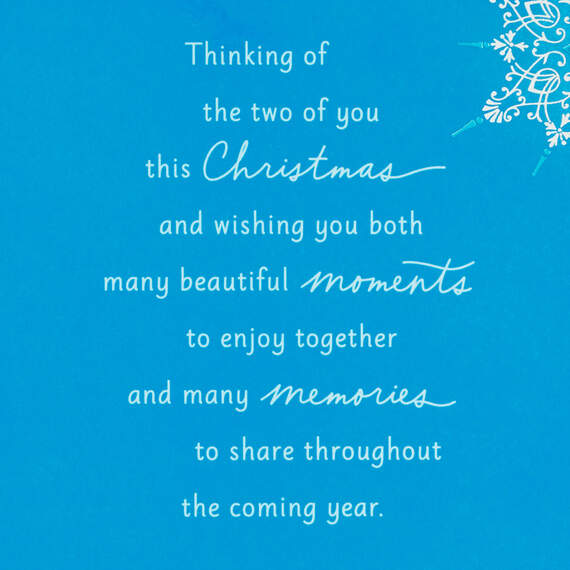 Thinking of the Two of You Christmas Card for Both, , large image number 2