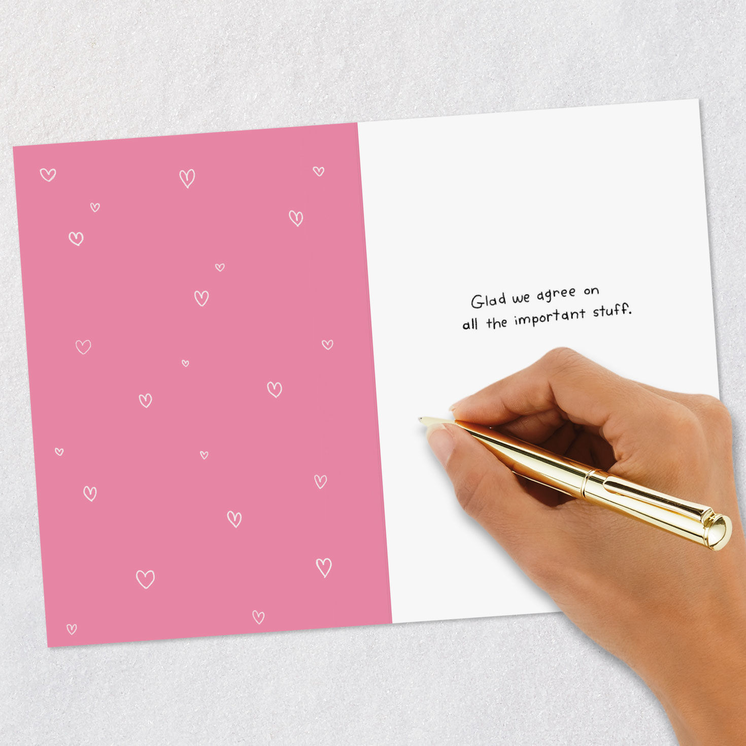 Retro Couple on Tandem Bike Funny Love Card Signing card image number 6