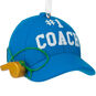 #1 Coach Hat Christmas Ornament closeup view image number 5
