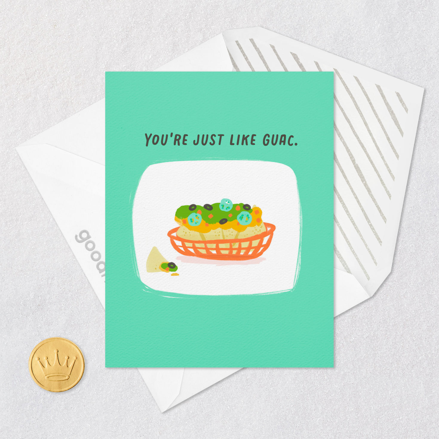 You're Extra Like Guac Funny Card, , large image number 5
