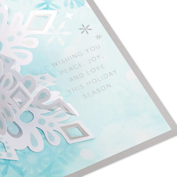 Let It Snow 3D Pop-Up Holiday Card, , large image number 4