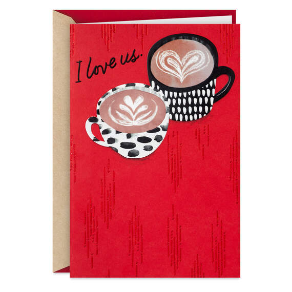 I Love Us Romantic Valentine's Day Card, , large image number 1