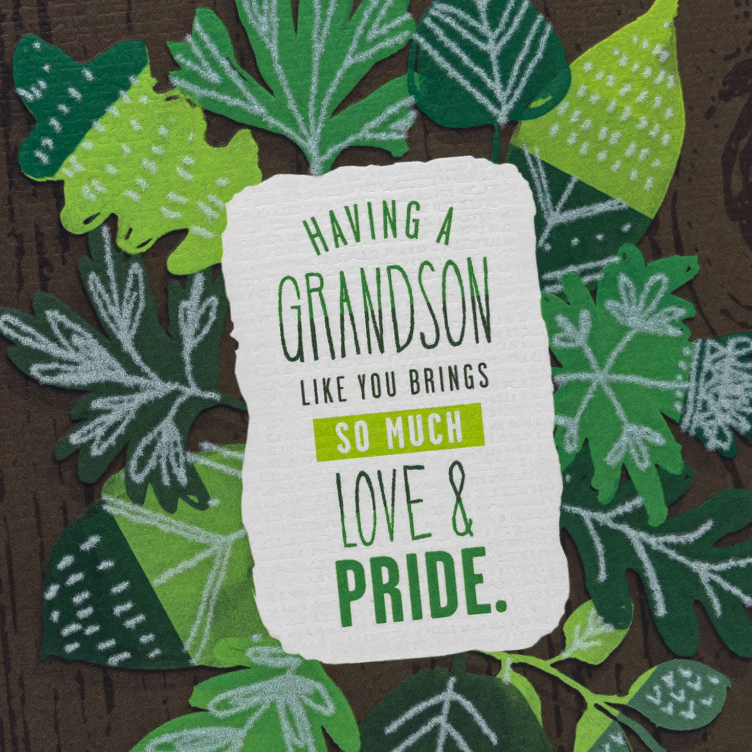 Love and Pride Birthday Card for Grandson for only USD 4.59 | Hallmark