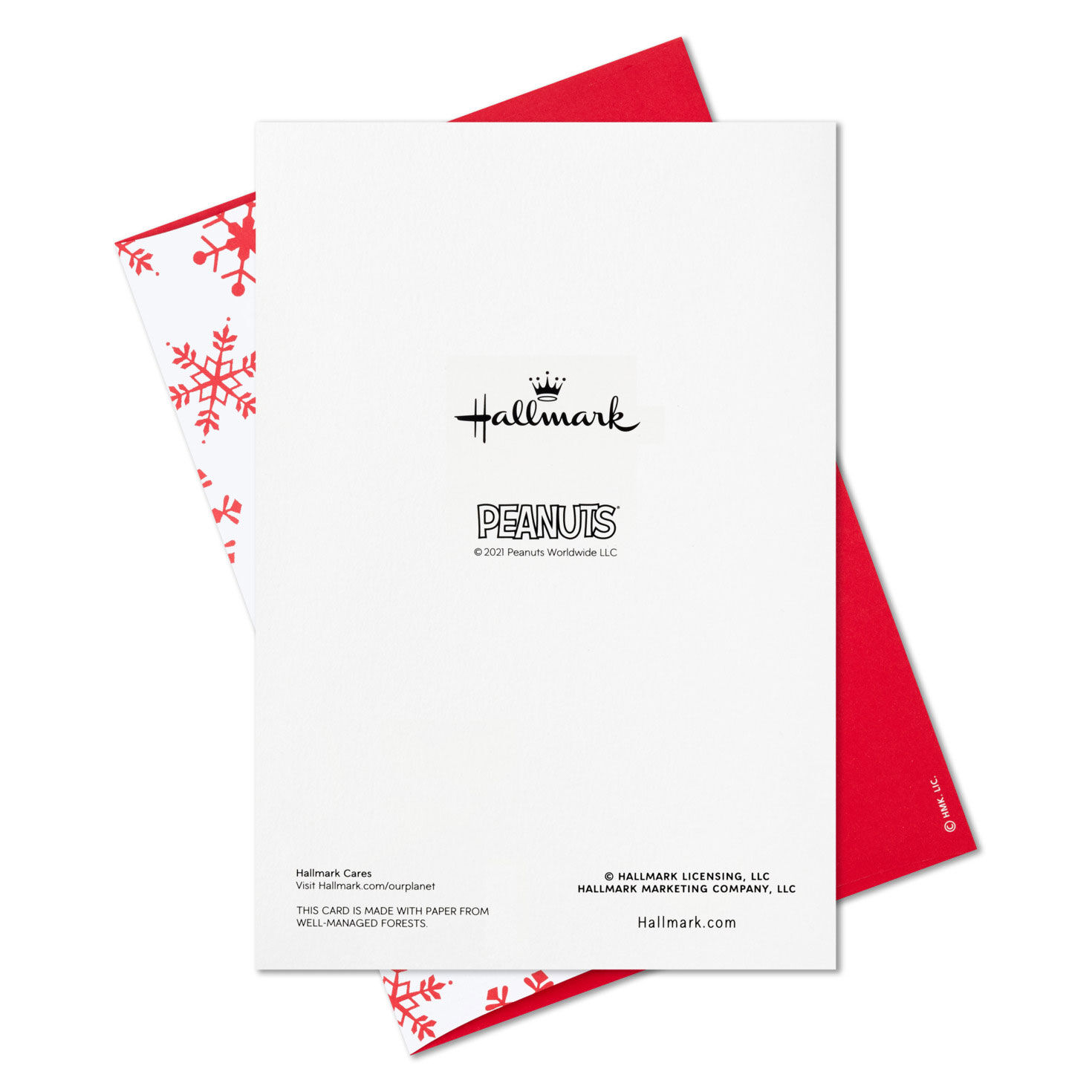 Peanuts&reg; Gang Caroling Around Tree Boxed Christmas Cards, Pack of 16, , large image number 6