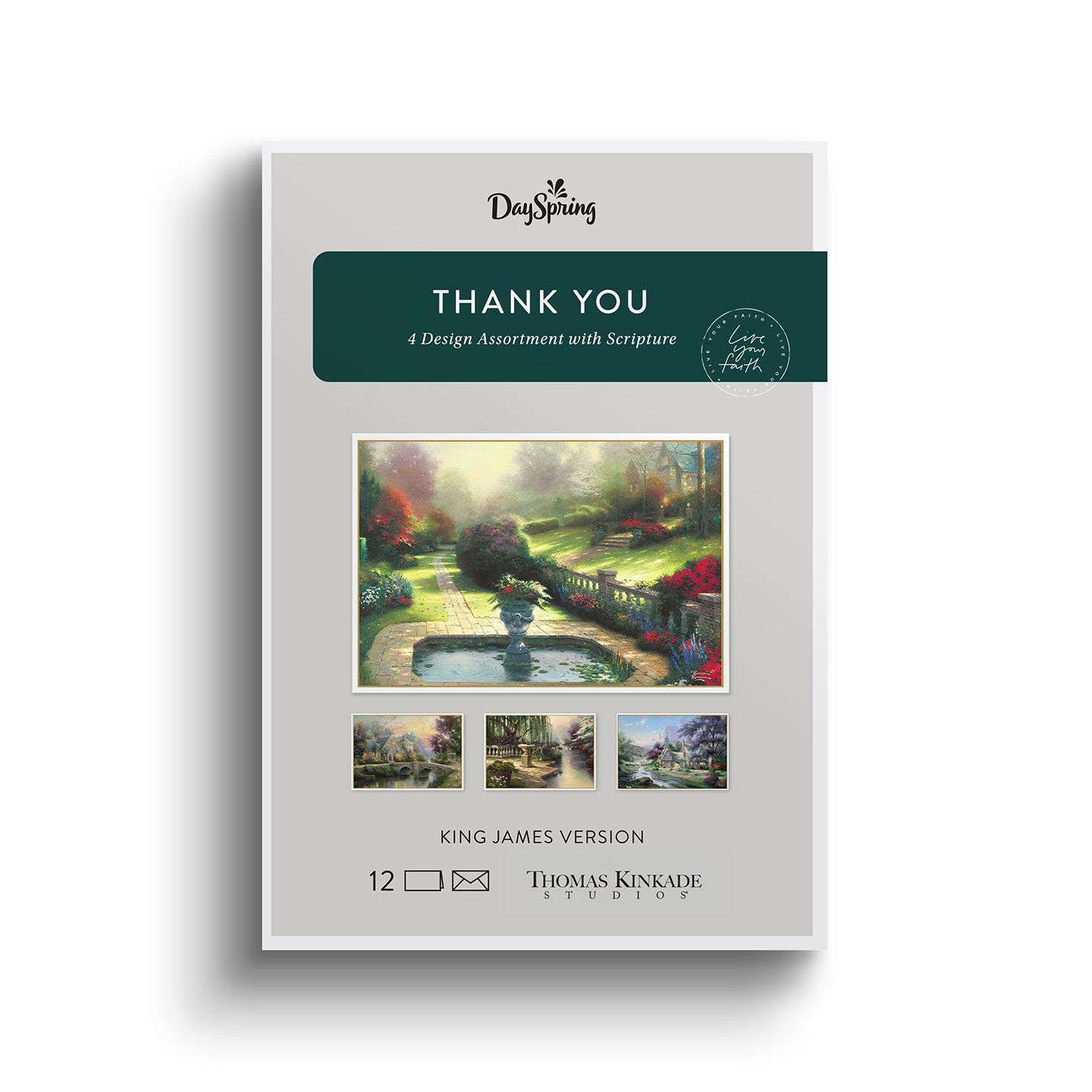 Thomas Kinkade DaySpring Thank You Cards Assortment package front image number 2