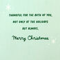 Snowmen Christmas Card for Sister and Brother-in-Law Sentiment image number 3