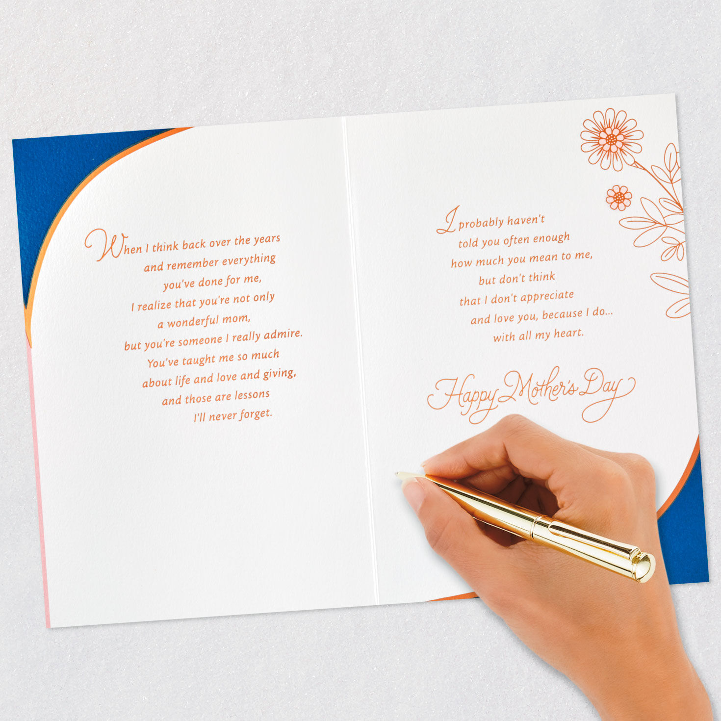 So Lucky To Be Your Daughter Mother's Day Card, , large image number 7