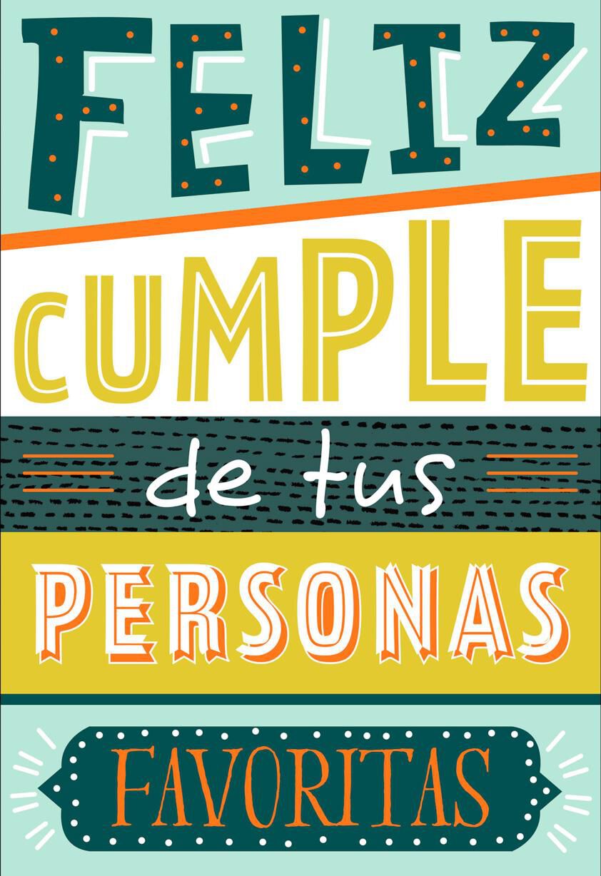 Happy in Every Way Spanish-Language Birthday Card From Us