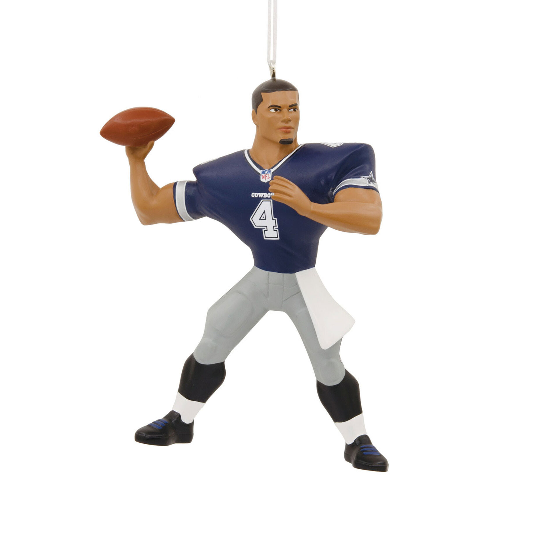 Nfl Dallas Cowboys Dak Prescott Hallmark Ornament Gift Ornaments Hallmark