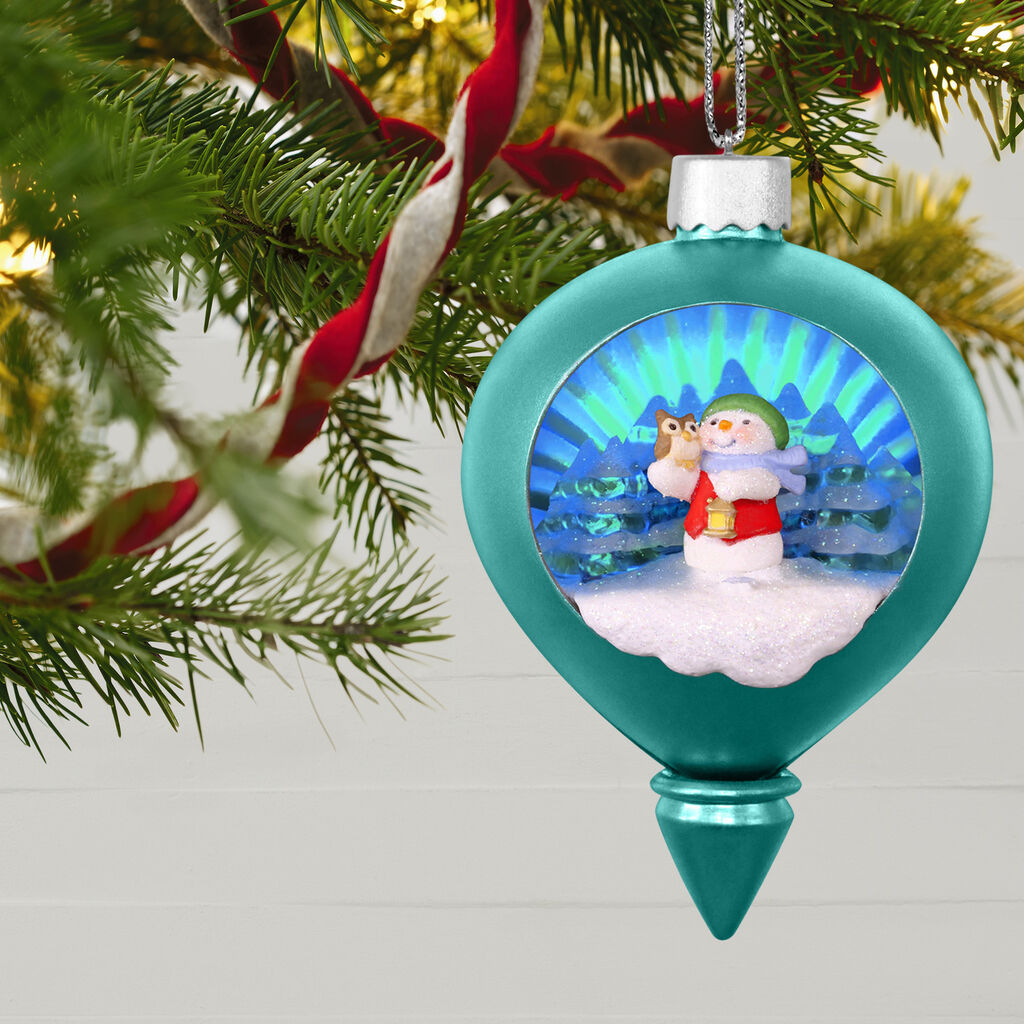 Snow Buddies Surprise Musical Ornaments With Light Set Of 3