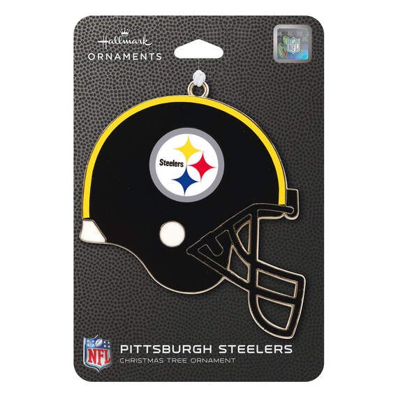 NFL Pittsburgh Steelers Football Helmet Metal Hallmark Ornament, , large image number 4