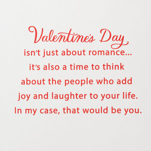Peanuts® Snoopy Joy and Laughter Valentine's Day Card, 