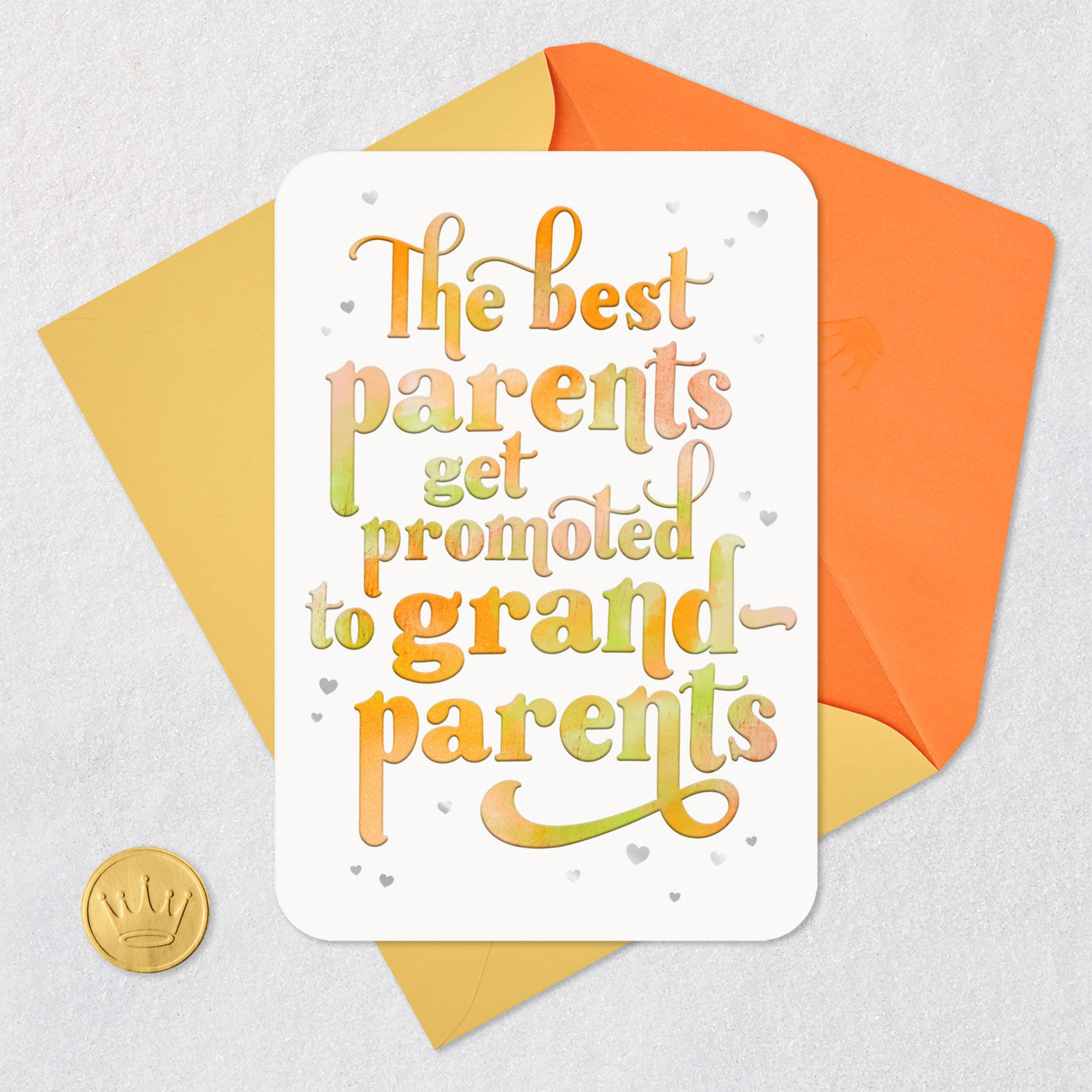The Best Parents Get Promoted to Grandparents New Baby Card for only USD 2.99 | Hallmark
