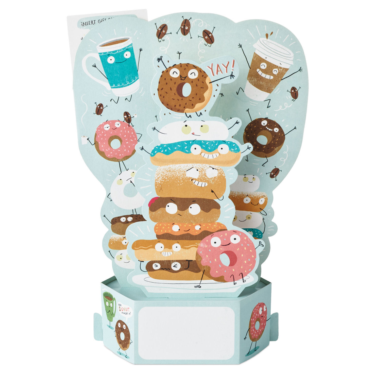 A Whole Latte Awesome Funny 3D Pop-Up Gift Card Holder, , large image number 2