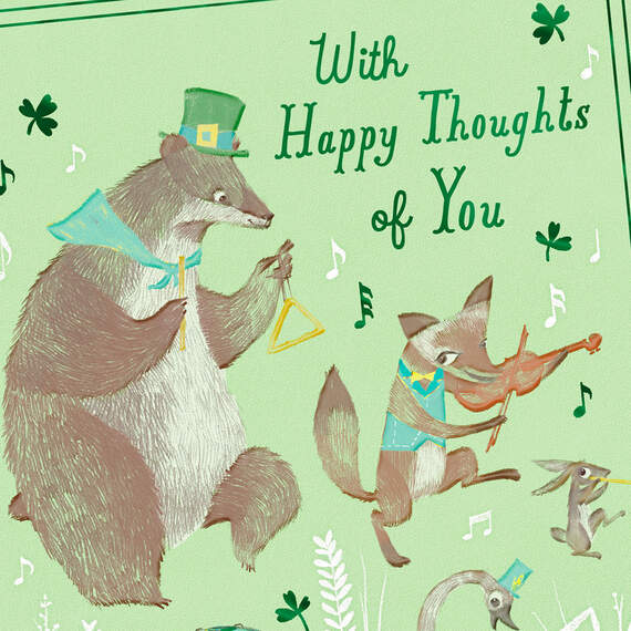 May Your Heart Be Filled With Song St. Patrick's Day Card, , large image number 4