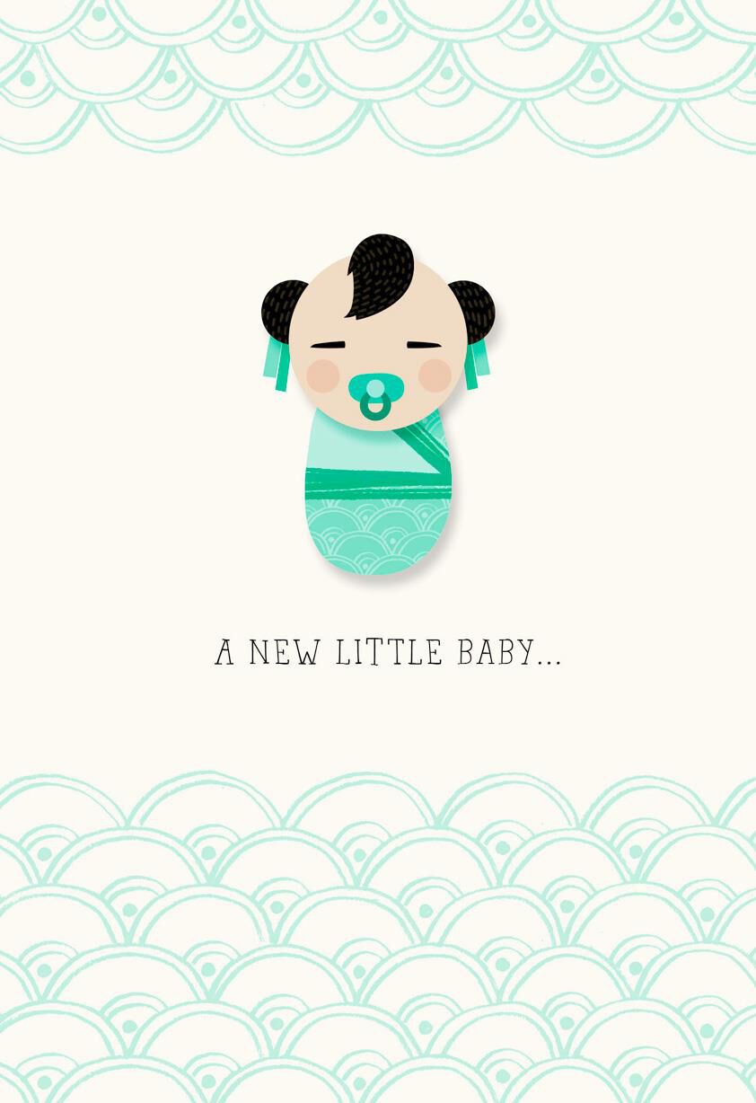 Infinite Goodness New Baby Card