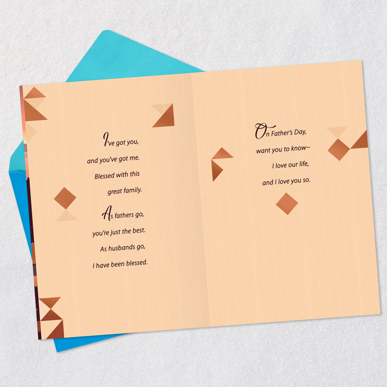 Blessed With the Best Father's Day Card for Husband for only USD 4.99 | Hallmark