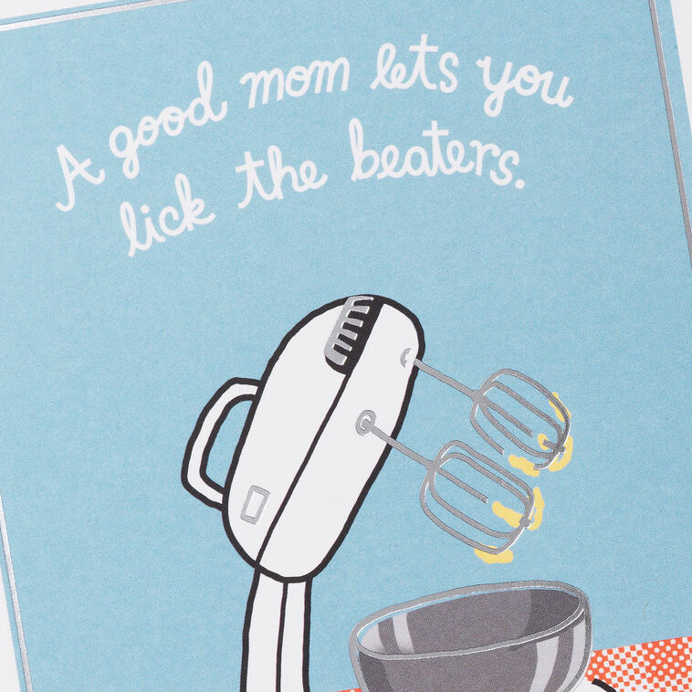 Stand Mixer Funny Mom Birthday Card Card Front Detail image number 4