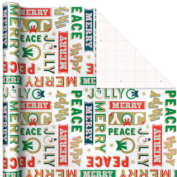 Very Vintage Christmas 3-Pack Assortment Wrapping Paper, 120 sq. ft., , large image number 6