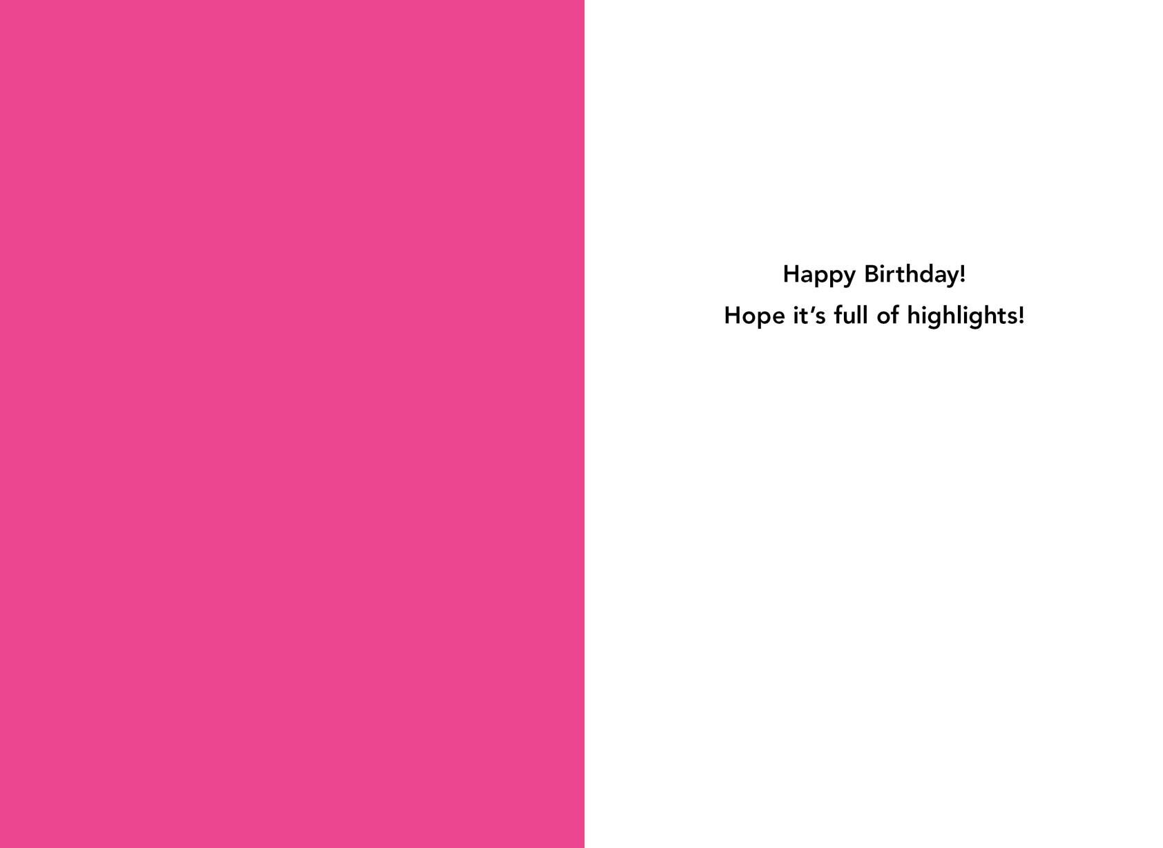 Old Age Antics Funny Birthday Card