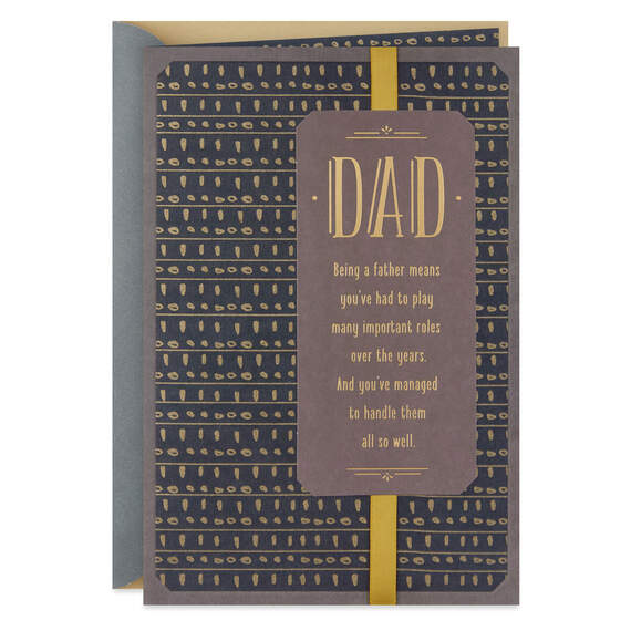 The Best Dad a Daughter Could Hope For Father's Day Card, , large image number 1