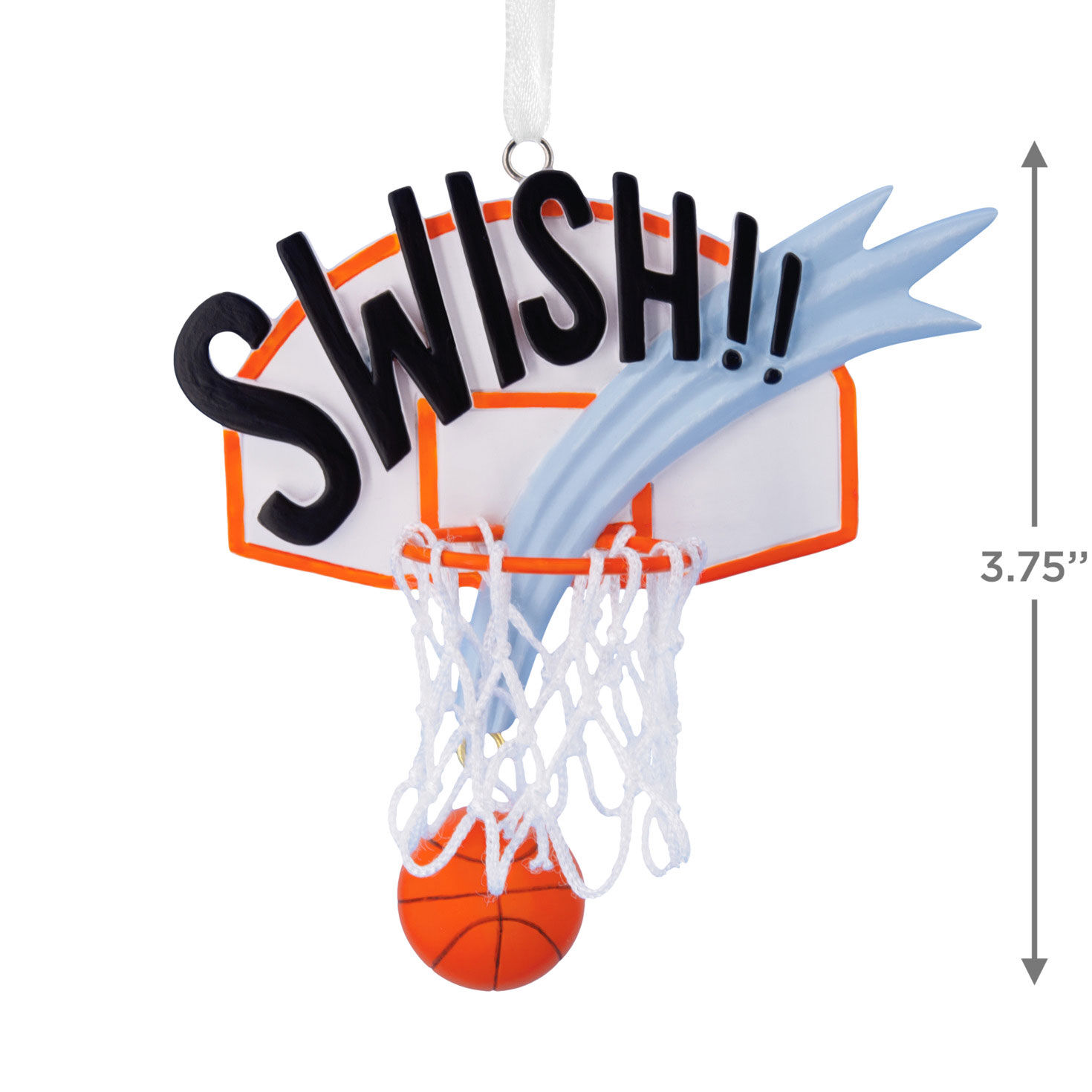 Swish Basketball Hallmark Ornament, , large image number 3