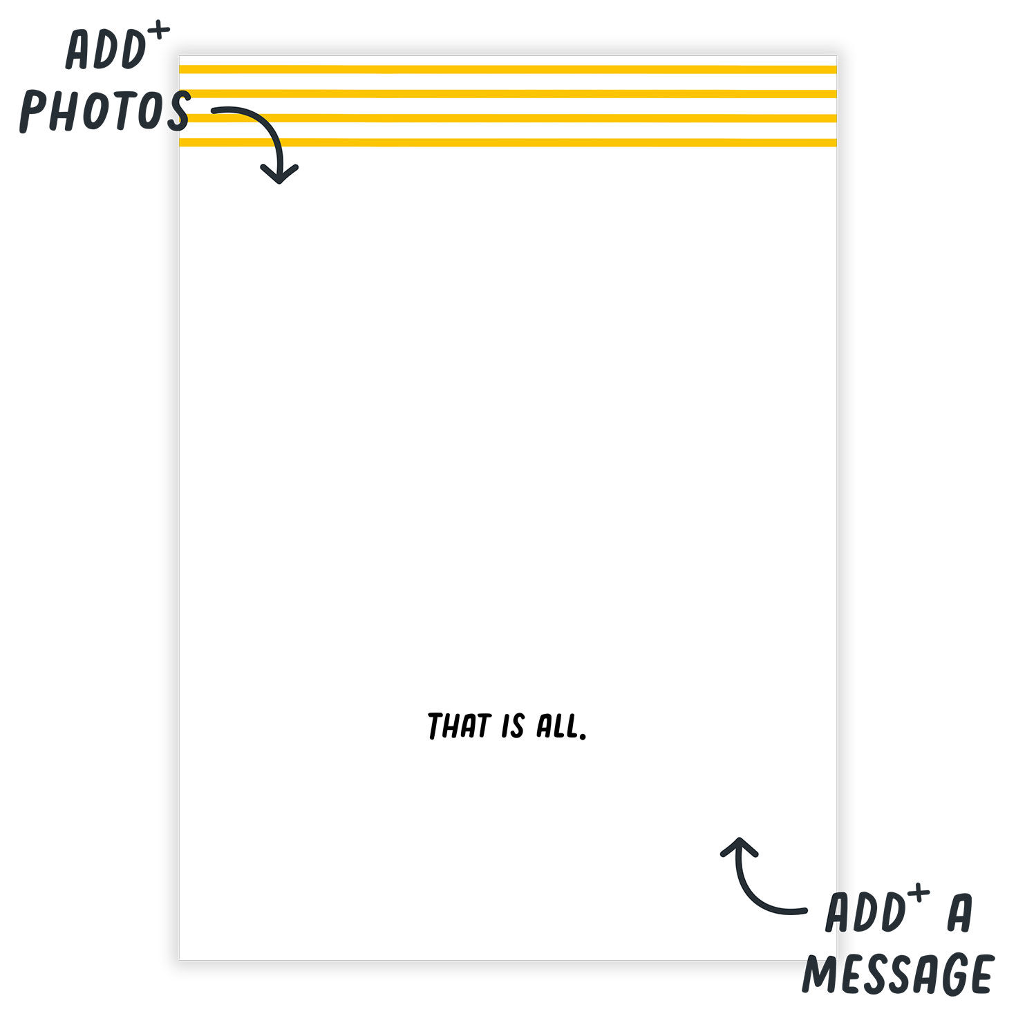 Personalized Best Ever Fun Lettering Photo Card  image number 3