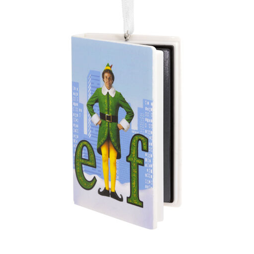 Elf Retro Video Cassette Case Hallmark Ornament, 