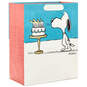 13" Peanuts® Snoopy With Birthday Cake Gift Bag, , large image number 1