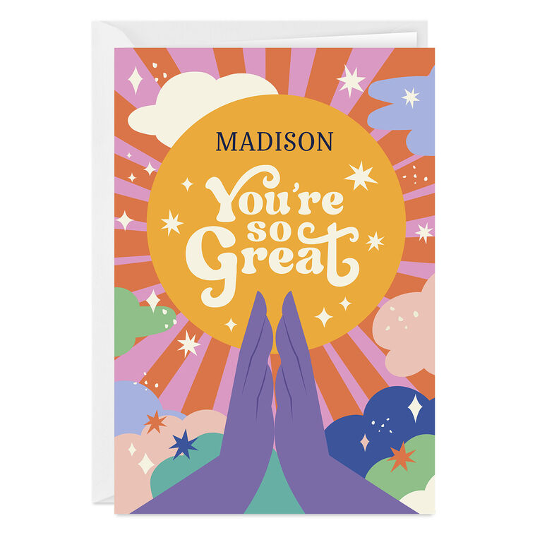 You're So Great Custom Card