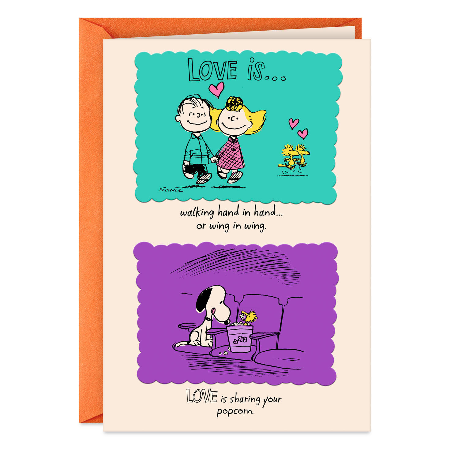 Peanuts® Love Is a Hug Anniversary Card