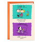 Charlie Brown, Snoopy and Woodstock Peanuts Anniversary Card  image number 1