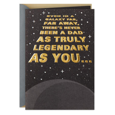Star Wars™ Legendary Dad Father's Day Card, , large