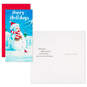Snowman With Birdhouse Money Holder Christmas Cards, Pack of 10, , large image number 2