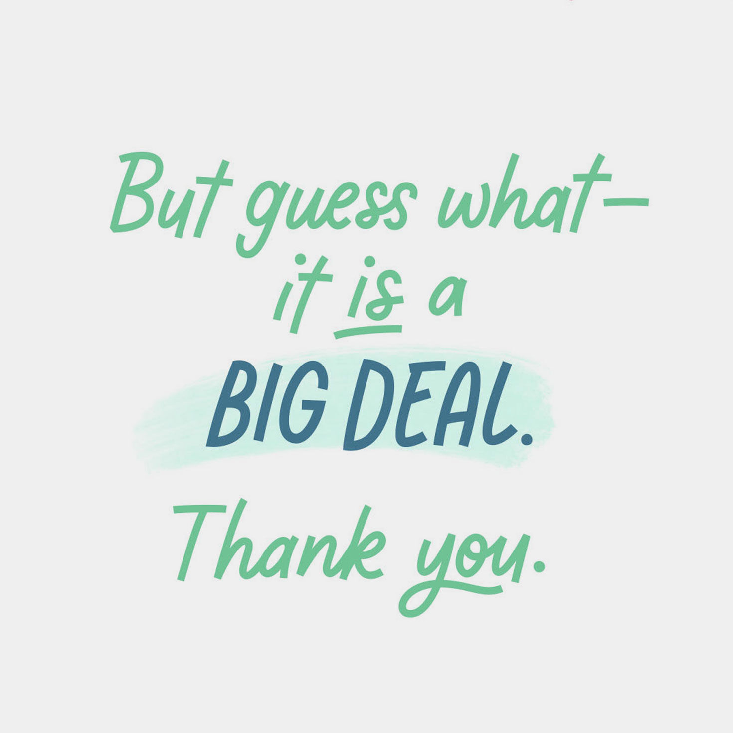 A Big Deal Thank-You Card, , large image number 2