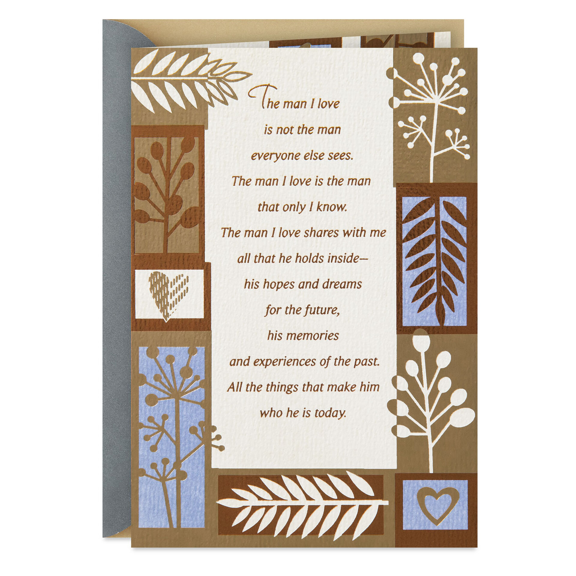 The man i love birthday card greeting cards hallmark