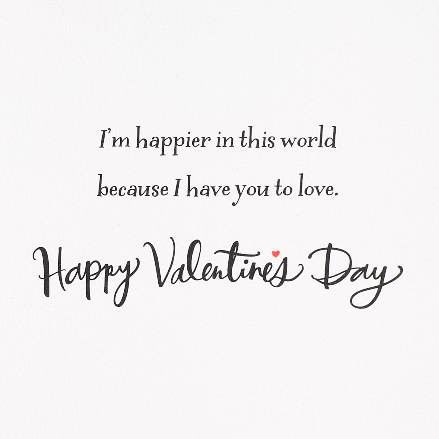 Monochrome Hearts Valentine's Day Card for Husband  image number 2