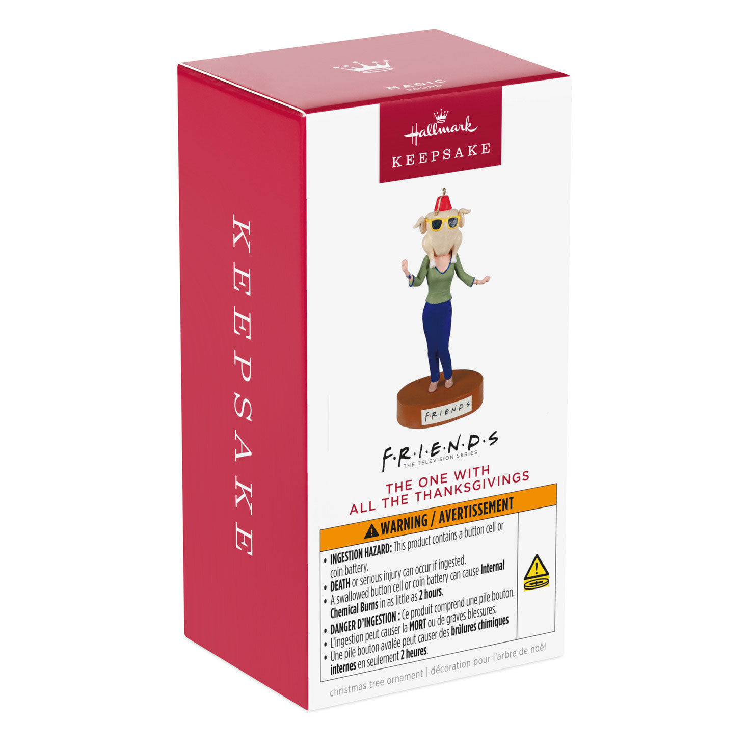 Monica With Turkey Head Keepsake Ornament package front image number 7