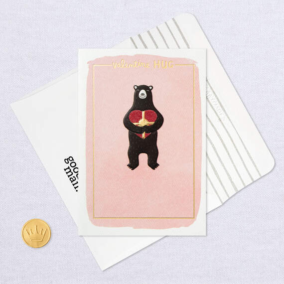 Bear Hug for You Valentine's Day Card, , large image number 5